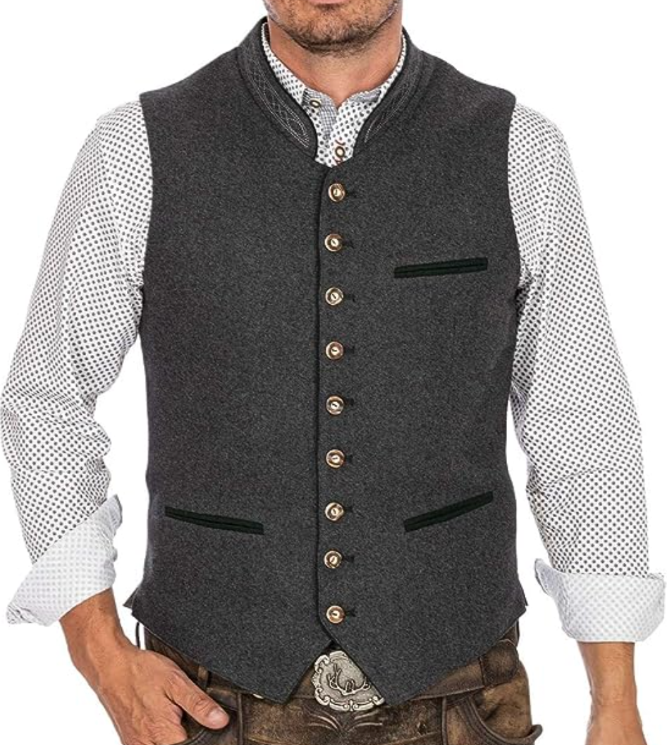 Chaleco Ferrol | Chaleco Casual Botones Hombre