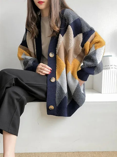 Aleda | Chaqueta con botones a cuadros