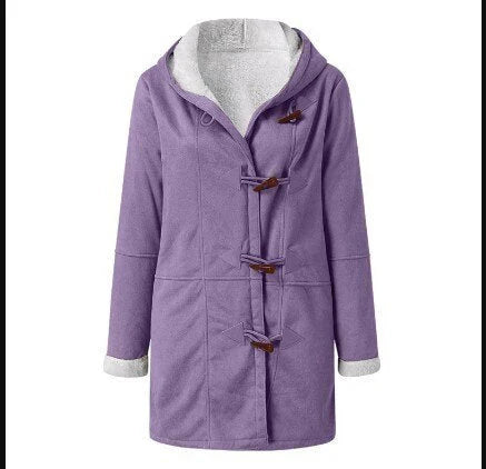 Isabella | chaqueta informal con forro polar y capucha
