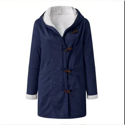 Isabella | chaqueta informal con forro polar y capucha