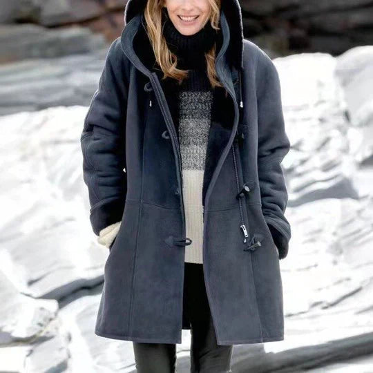 Isabella | chaqueta informal con forro polar y capucha