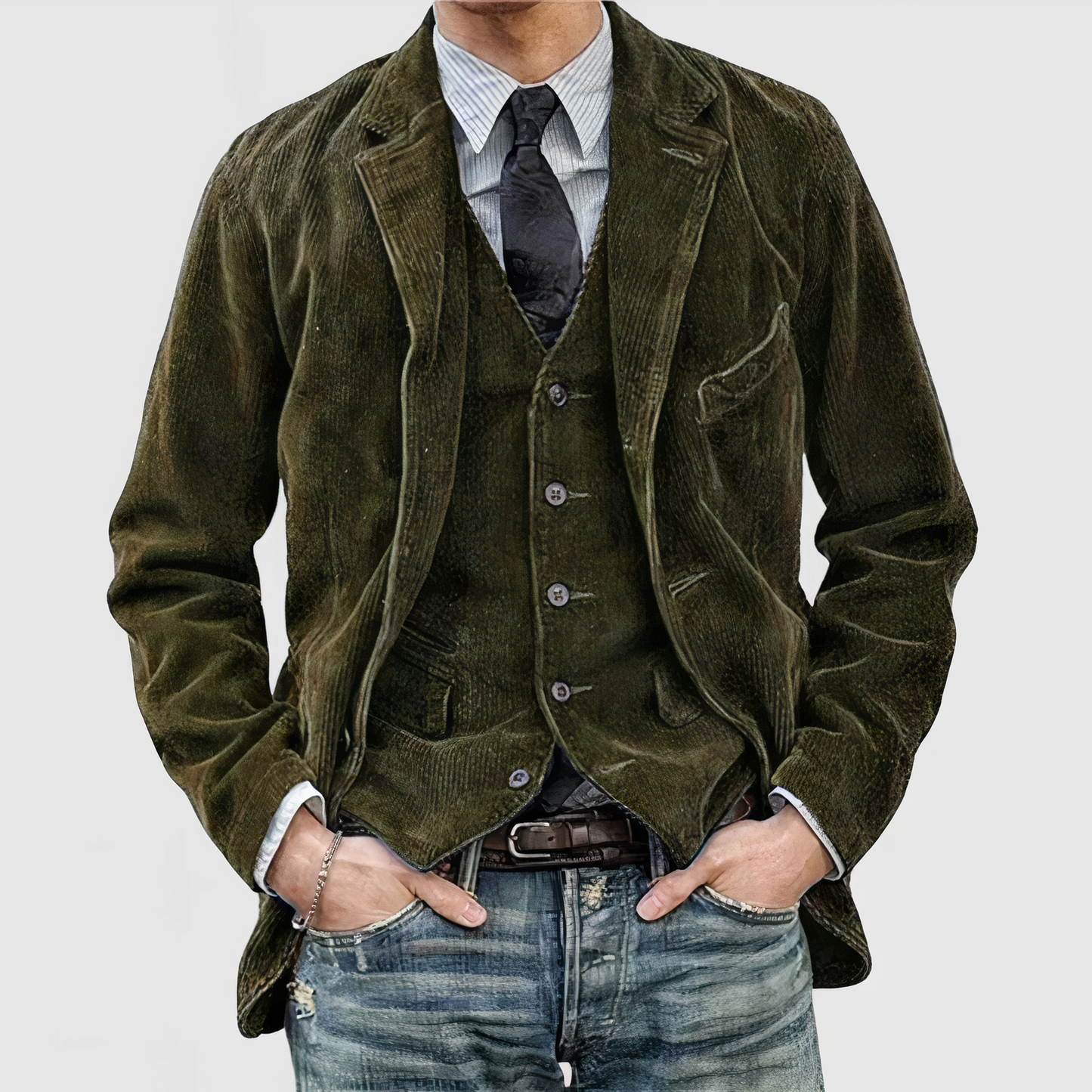 ELLIOT | Chaqueta casual de pana