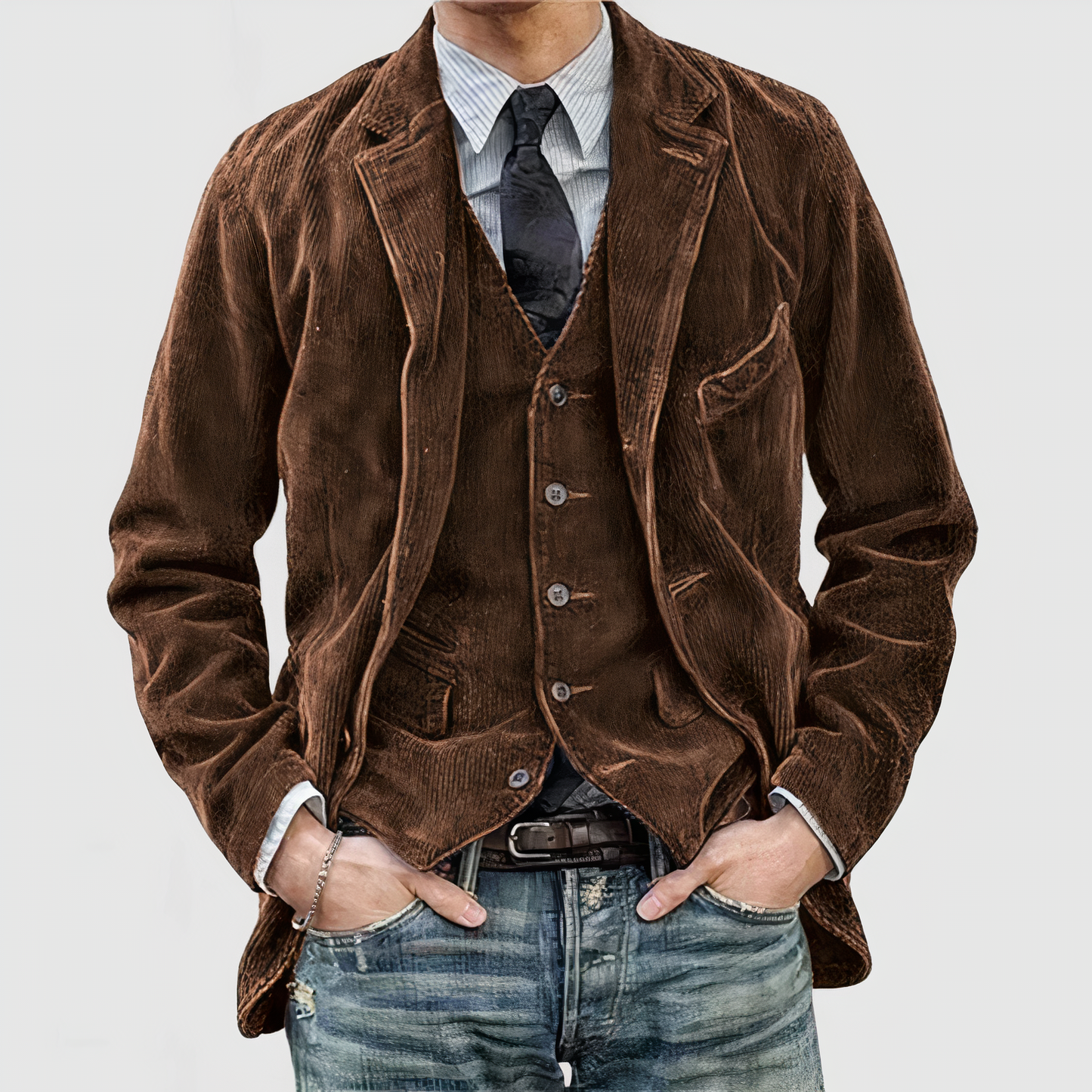 ELLIOT | Chaqueta casual de pana