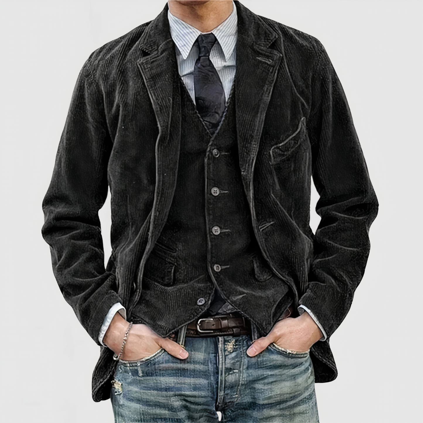 ELLIOT | Chaqueta casual de pana