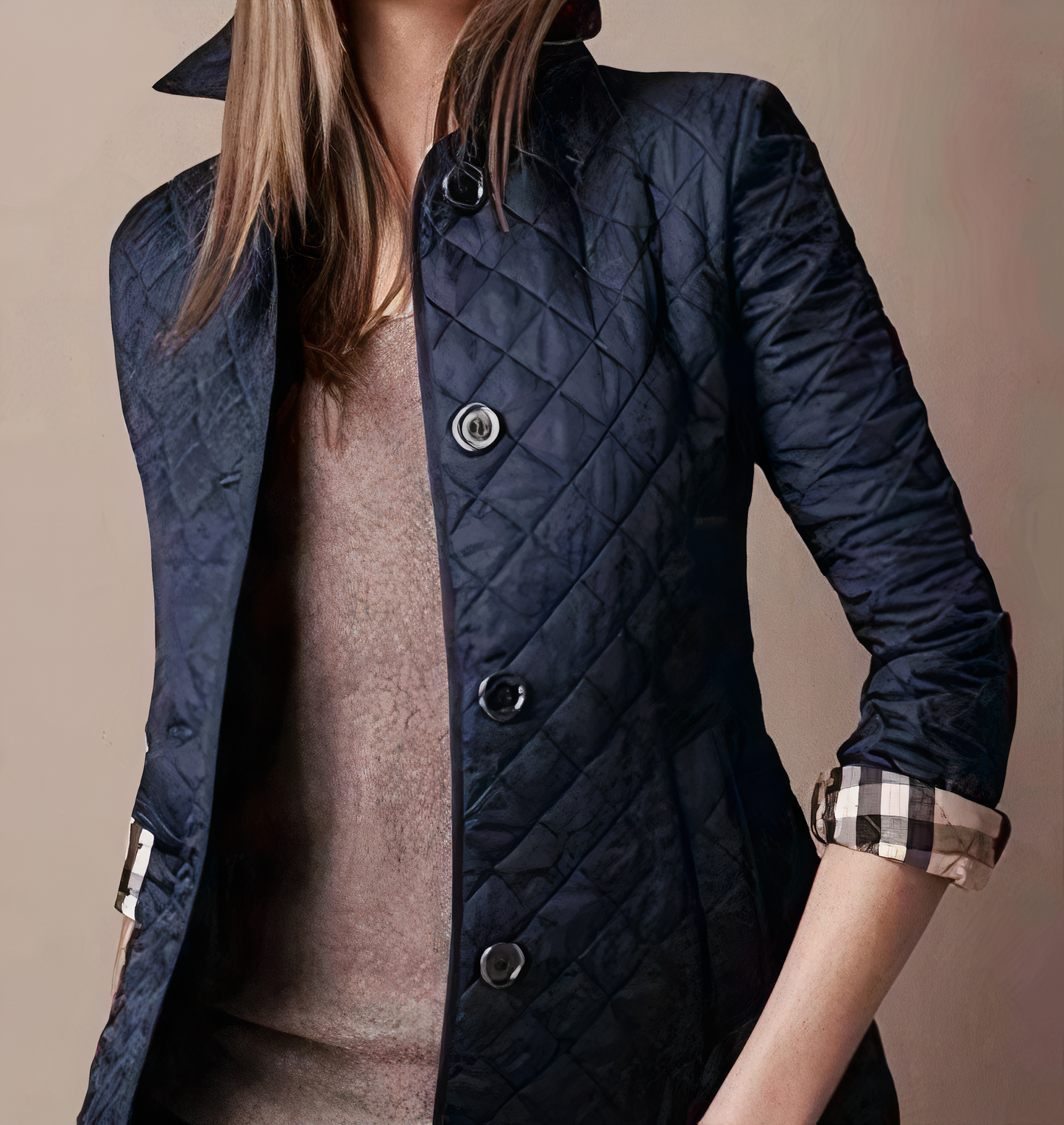 Chaqueta de seda y algodón para mujer | Evelyn