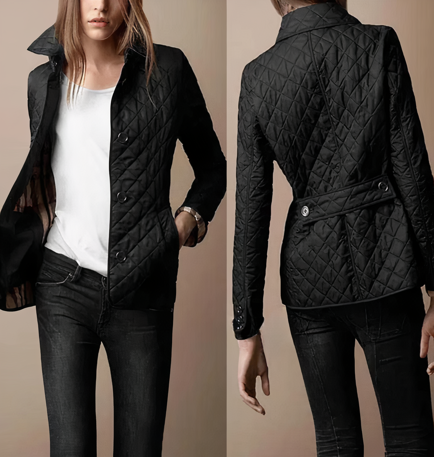 Chaqueta de seda y algodón para mujer | Evelyn