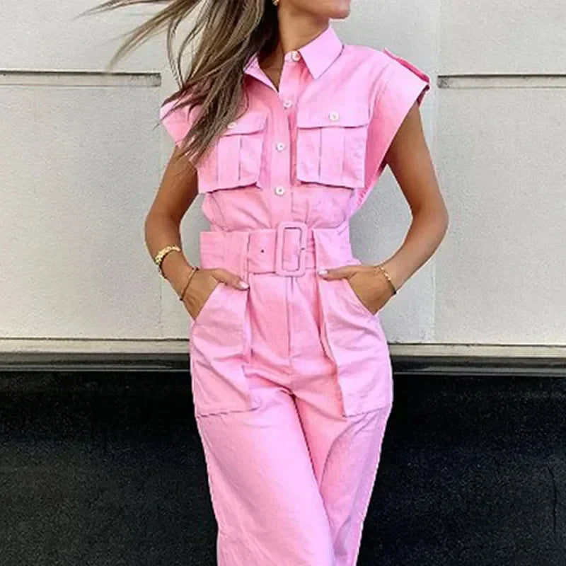 Everly | Mono Elegante Rosa Bebé