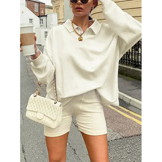Jersey de cuello alto para mujer