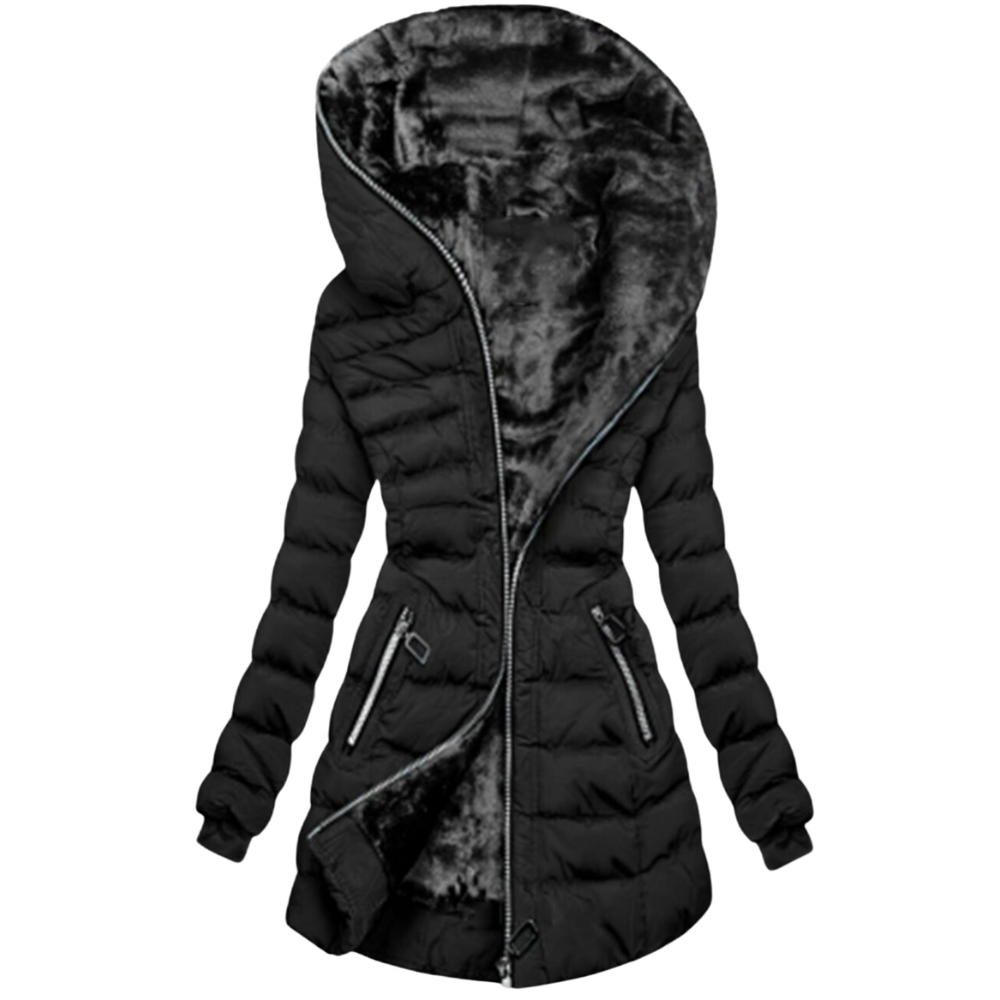 ZOEL | chaqueta acolchada con cálido forro de felpa
