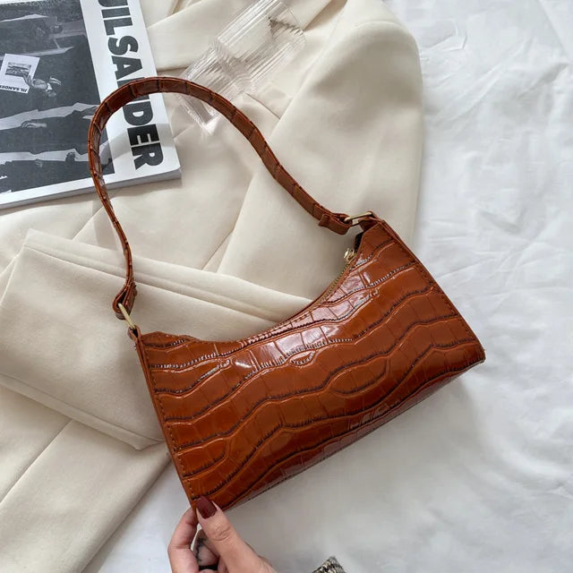 Mallie - Bolso bandolera de señora en piel retro
