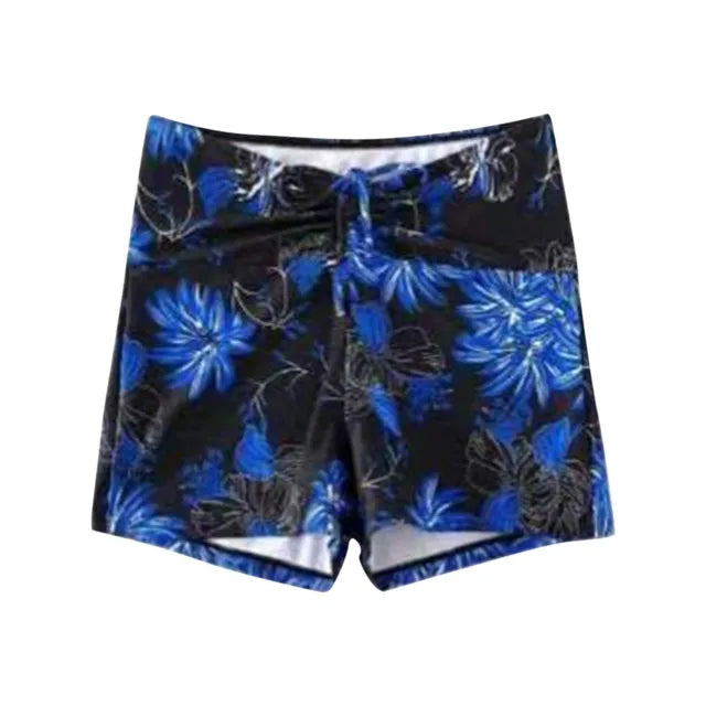 Blumena - Pantalones cortos de vacaciones con estampado de flores
