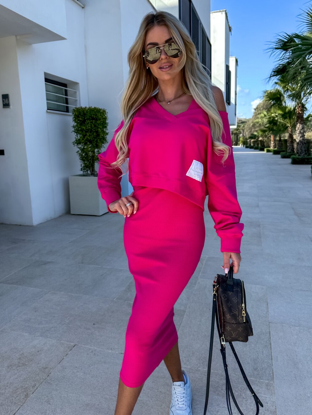 Heidi | Conjunto vestido sudadera