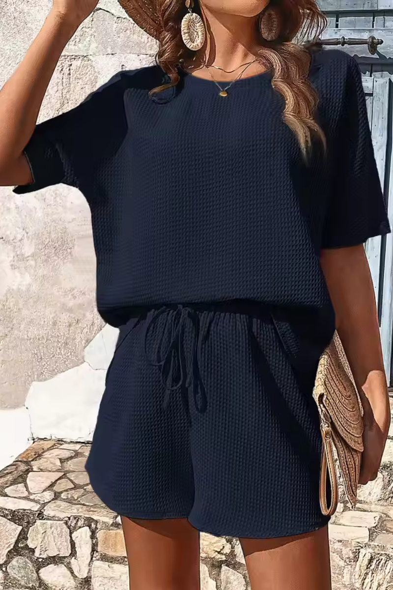 Grace | Conjunto de traje de manga corta para mujer