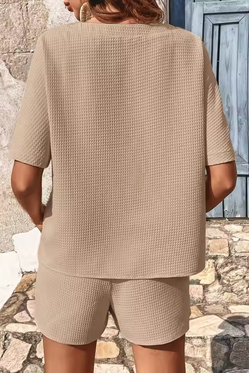Grace | Conjunto de traje de manga corta para mujer