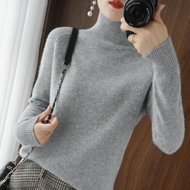 Cuello alto de cachemira Amelie