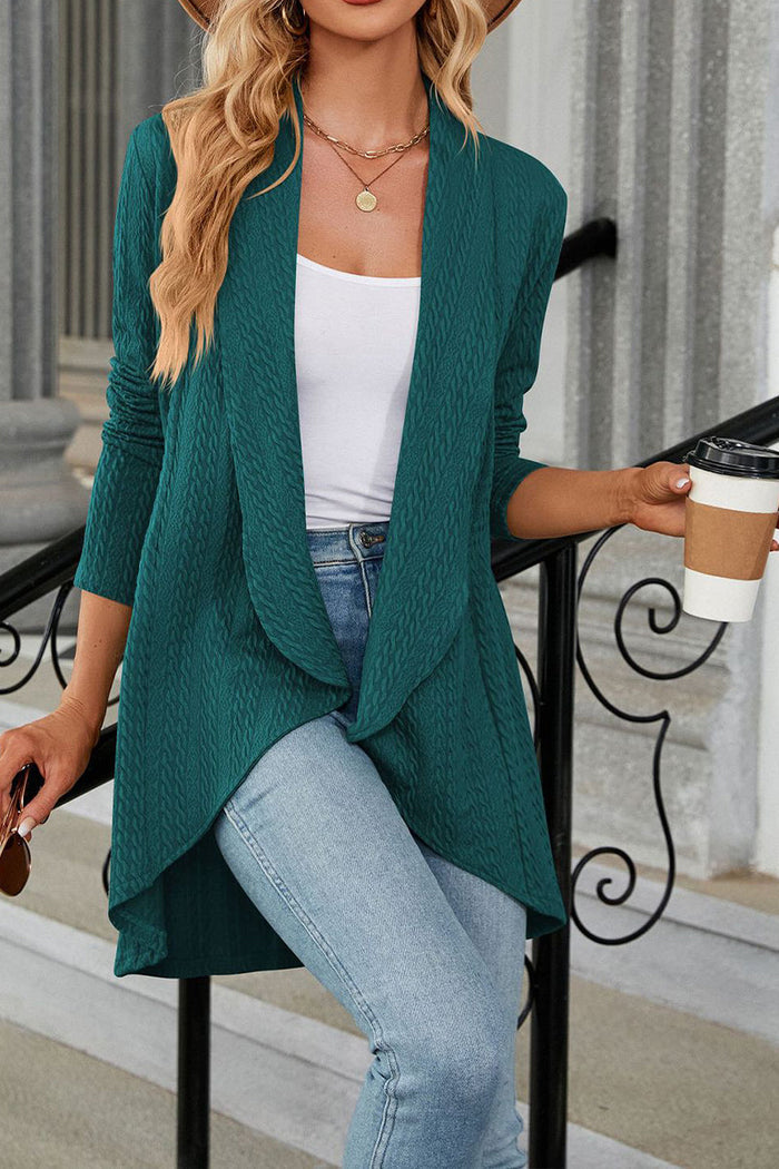 Mia | Chaqueta de punto holgada con solapas