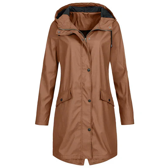 Marloes | impermeable mackintosh con capucha