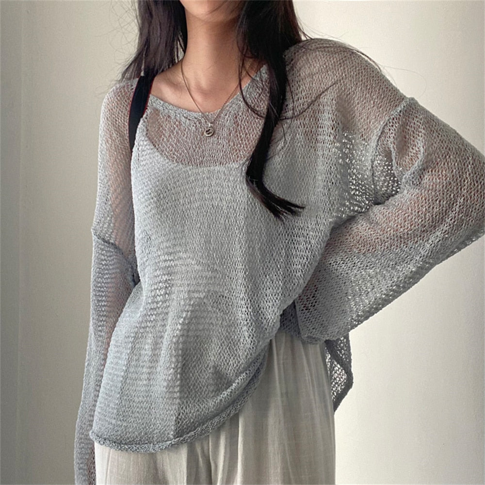 Adelaida - jersey de ganchillo