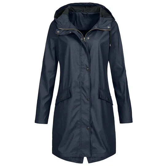 Marloes | impermeable mackintosh con capucha