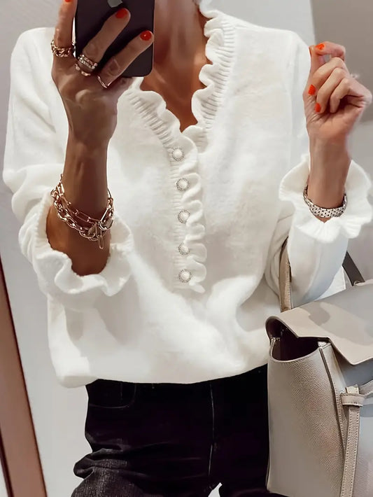 Harper | elegante jersey de pico para la primavera