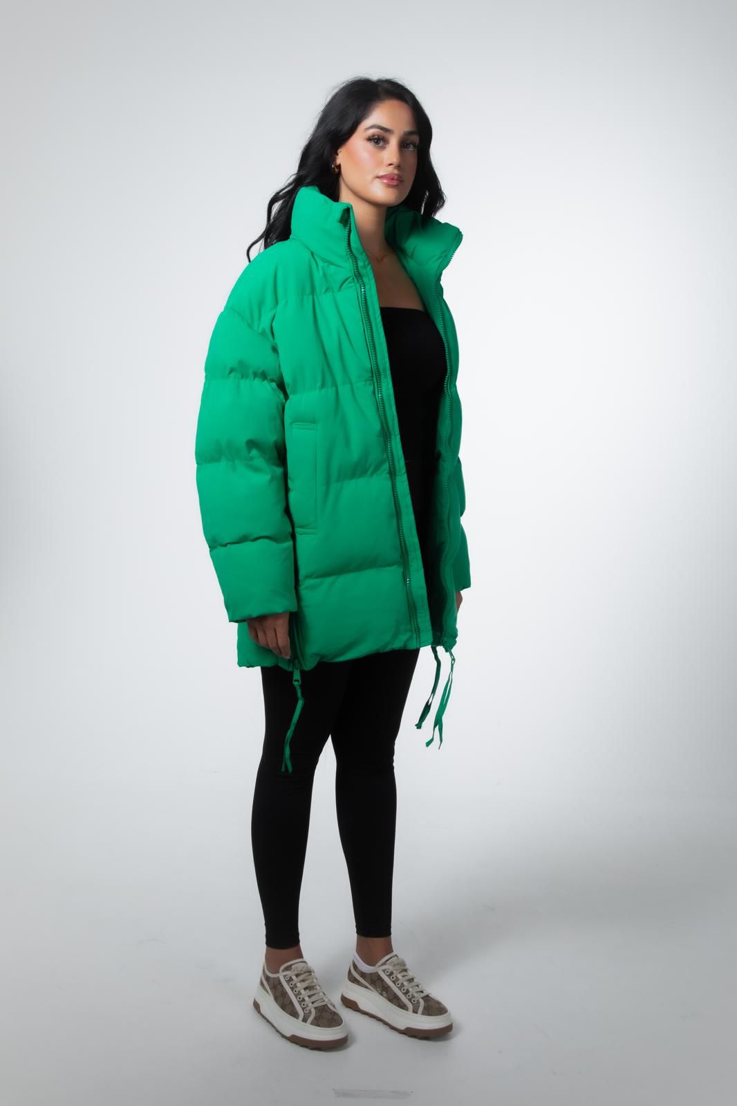 Chaqueta Copperose negro / verde