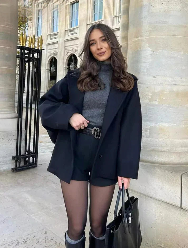 Elona | Chaqueta moderna con botones para mujer, elegante y cómoda