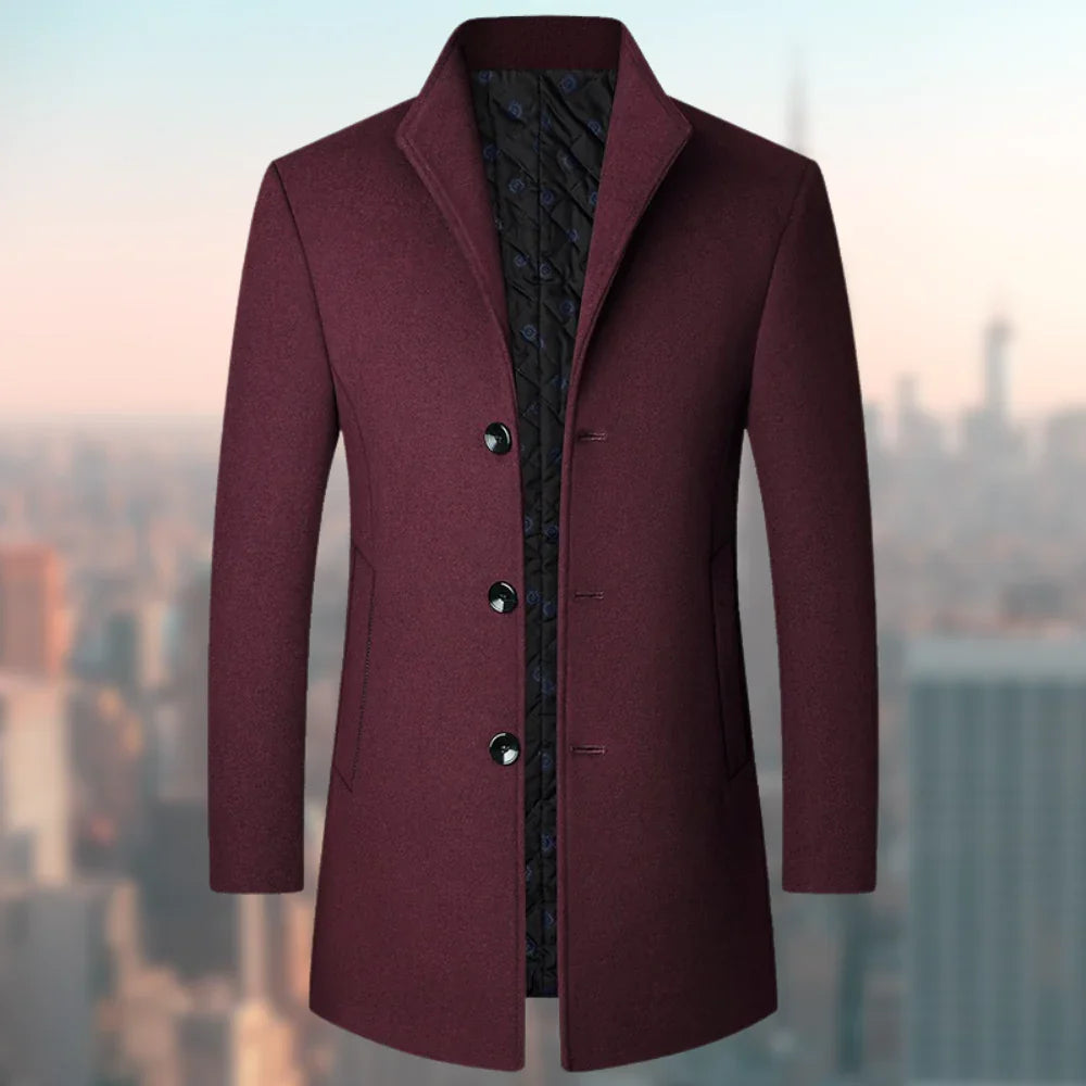 Chubasquero Vintage Abotonado Suelto Para Mujer | Ideal Otoño/Invierno