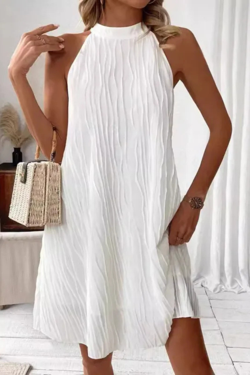 Indie | Mujer Halter Vestido sin espalda