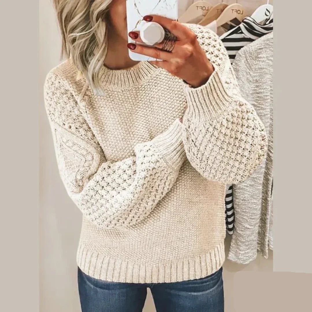 Kelly | Sencillez refinada, un jersey acogedor de estilo minimalista
