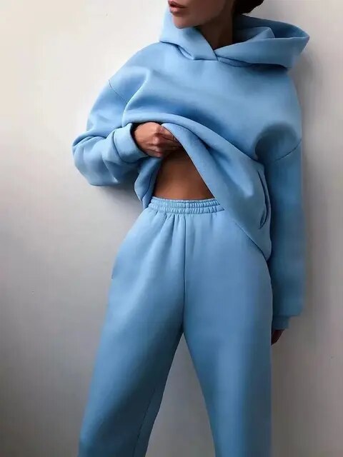Elisa | Cómoda sudadera con capucha y pantalón de jogging