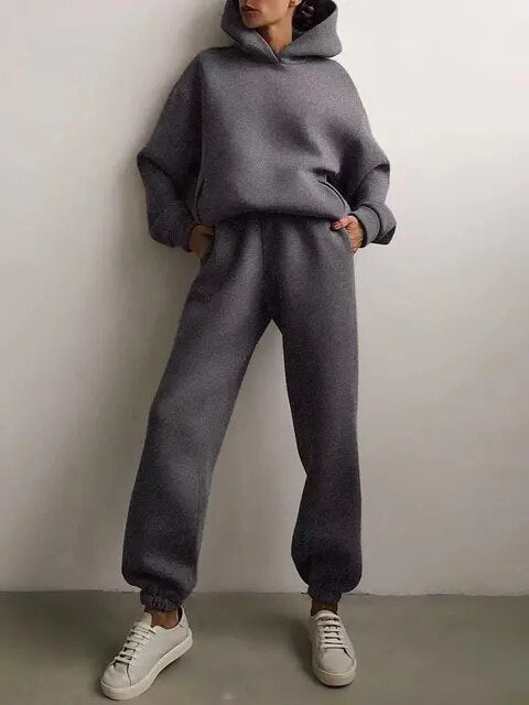 Elisa | Cómoda sudadera con capucha y pantalón de jogging