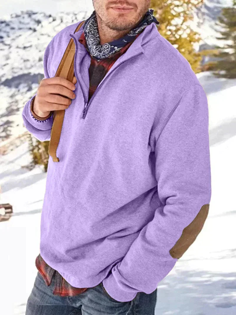 KEITH | Jersey de otoño con cuello de solapa