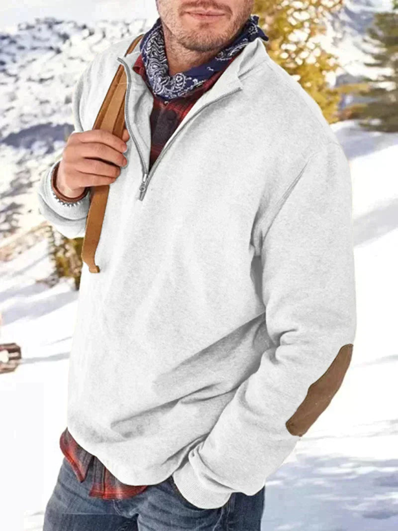 KEITH | Jersey de otoño con cuello de solapa