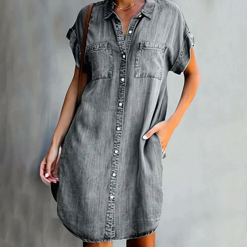 Vestido vaquero casual