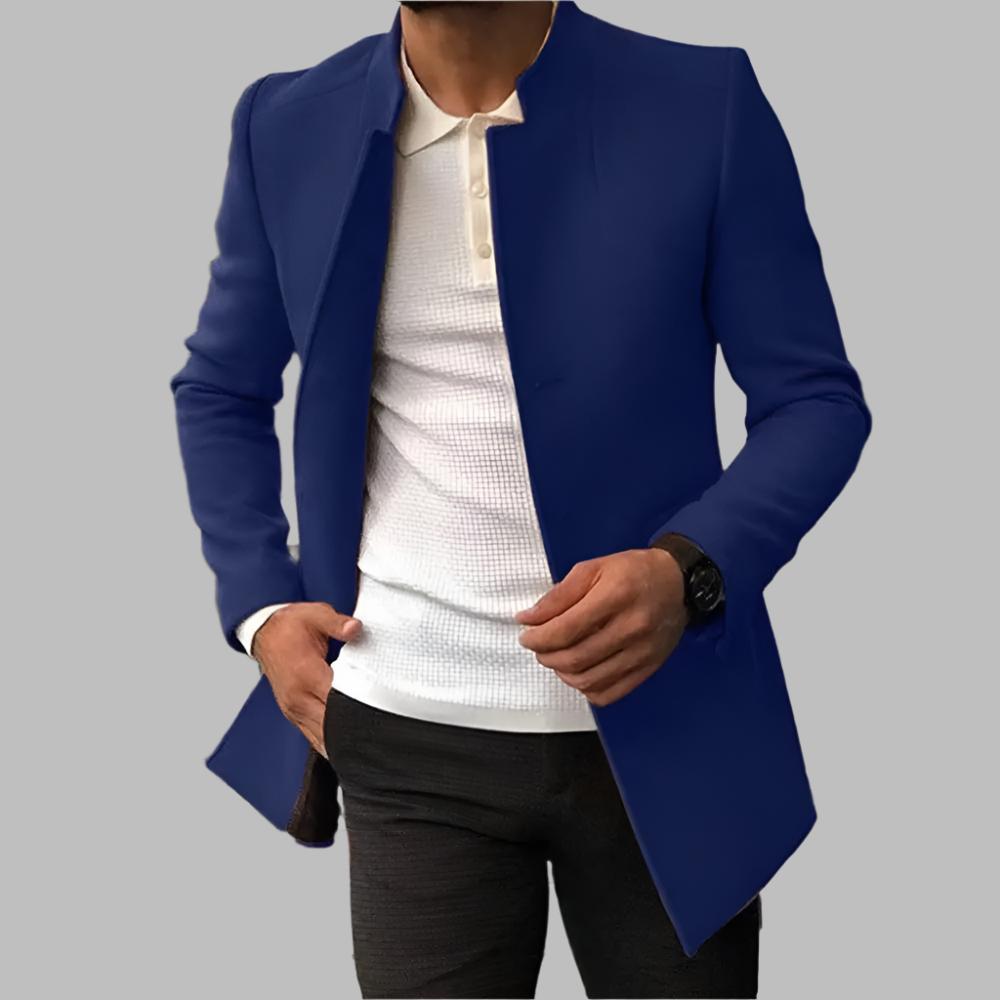 Bruno™ | Elegante abrigo de lana para hombre