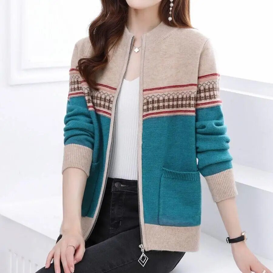 Wobina Sweater | Jersey con cremallera para mujer