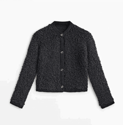 Moderna sobrecamisa de mujer estilo Teddy
