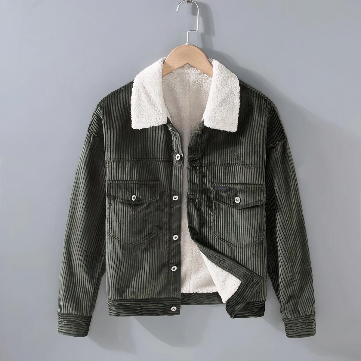 LIAM | Chaqueta polar de pana