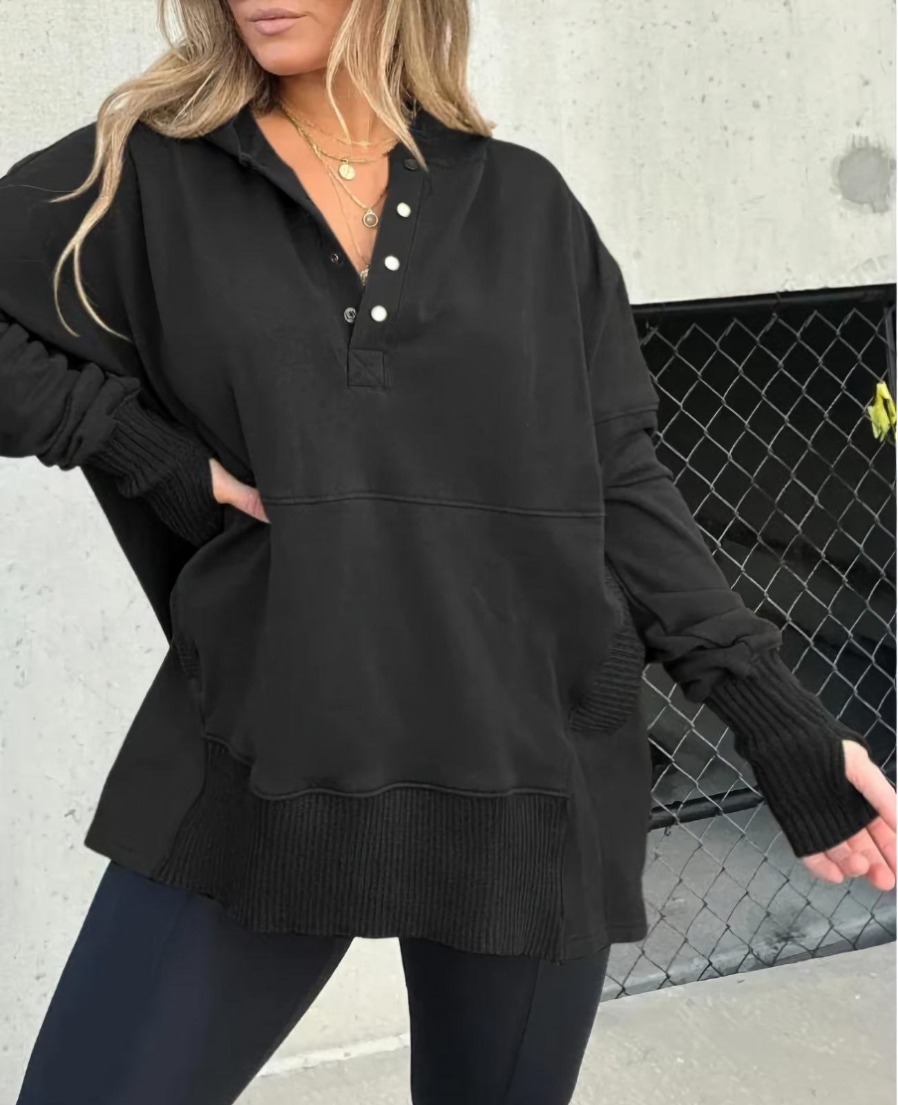 Sudadera con capucha Adèle