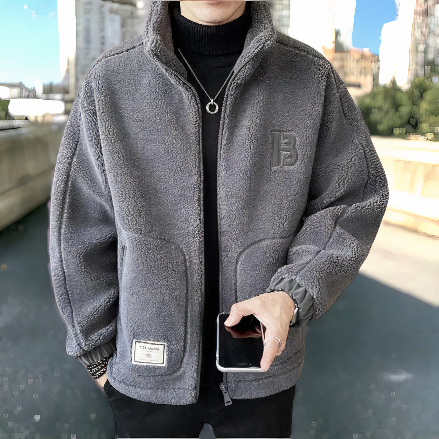 LUKAS | Cálida chaqueta polar