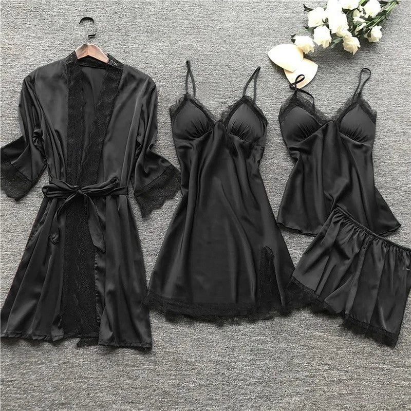 Heidi-Mode - Elegante pijama de invierno para mujer