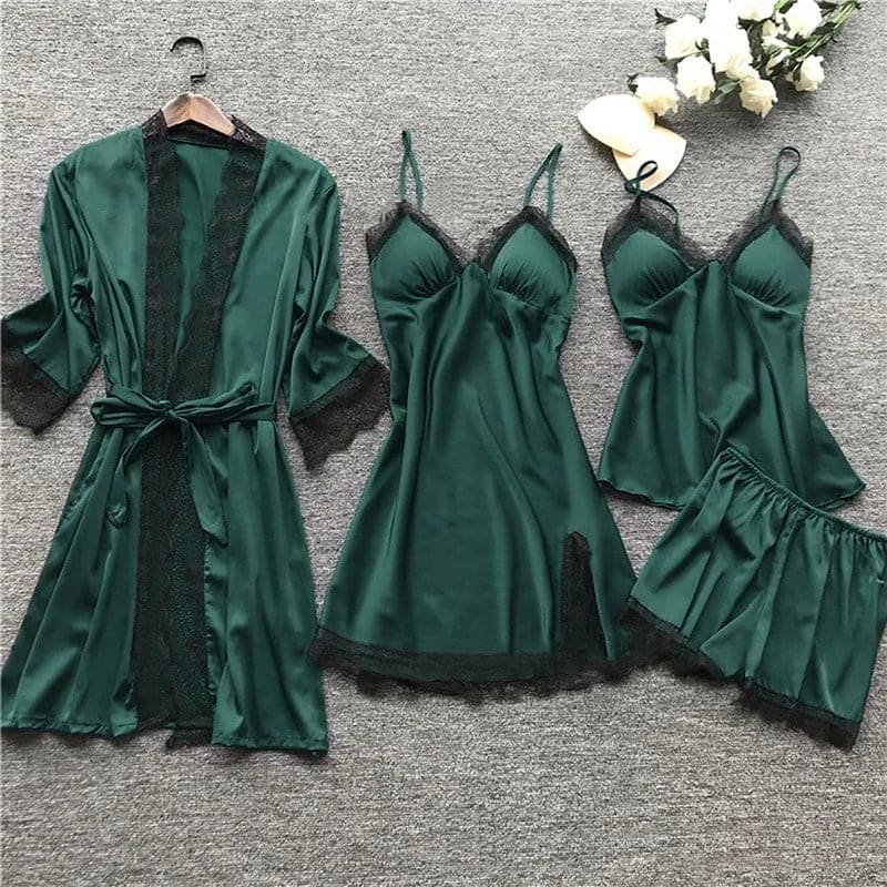 Heidi-Mode - Elegante pijama de invierno para mujer