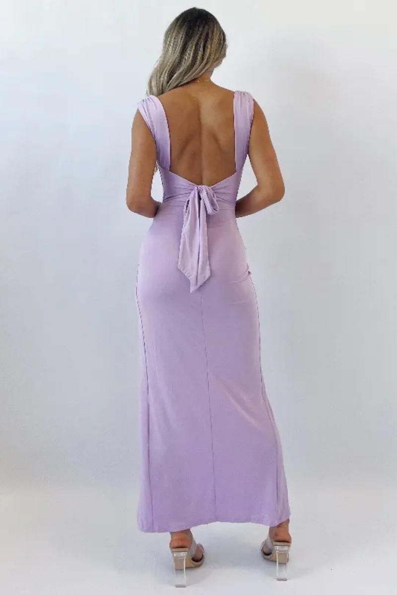Lennon | Vestido sin mangas con aberturas