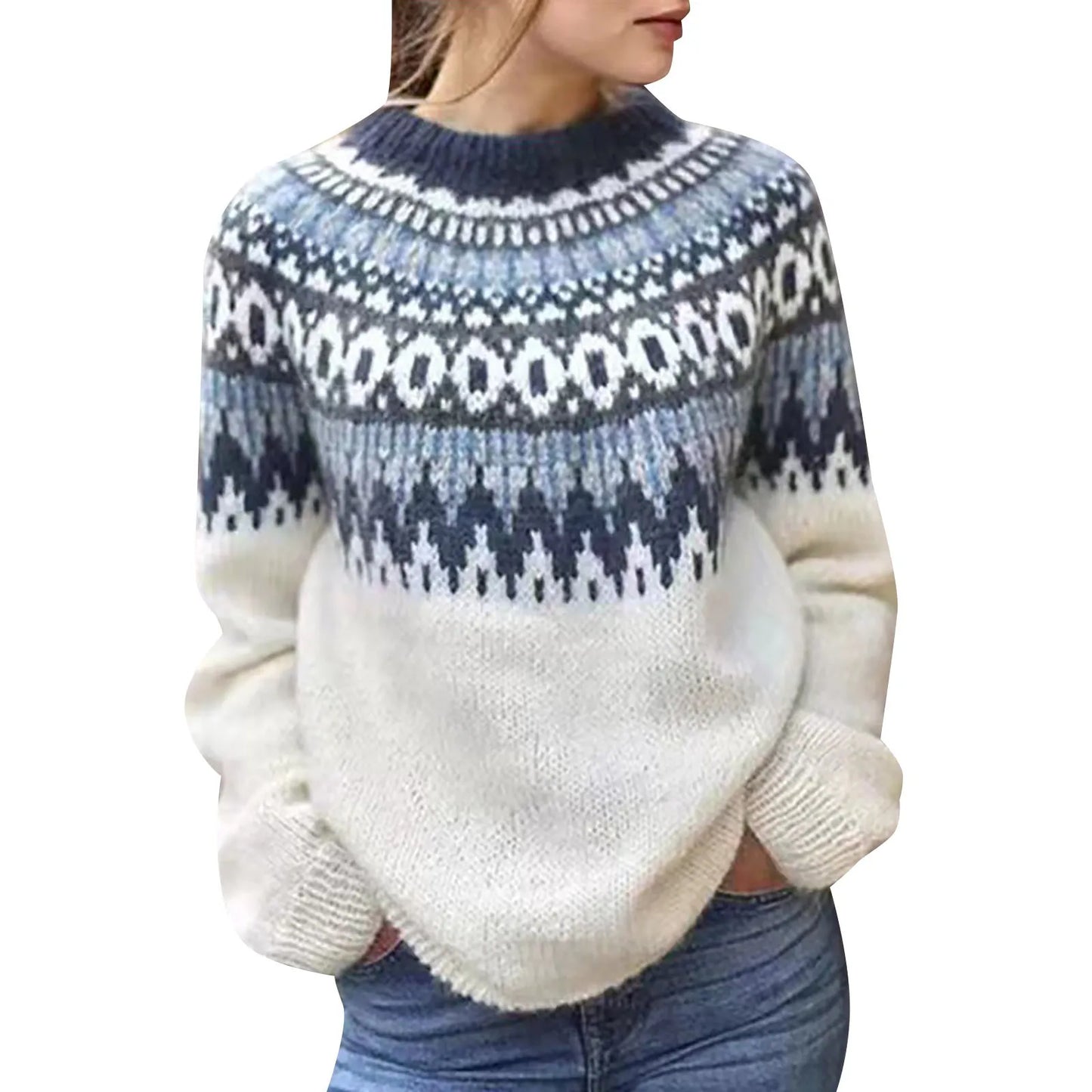 Jersey de algodón para mujer