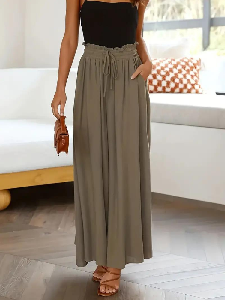 Pantalones de talle alto para mujer