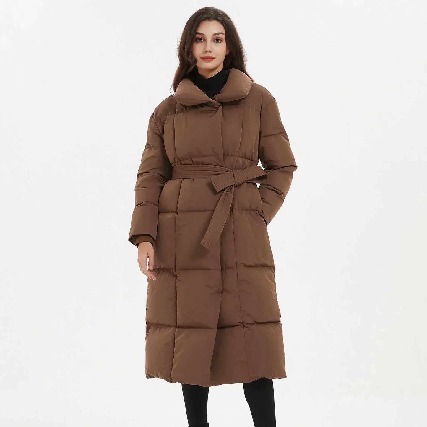 Linde | Elegante chaqueta con cinturón