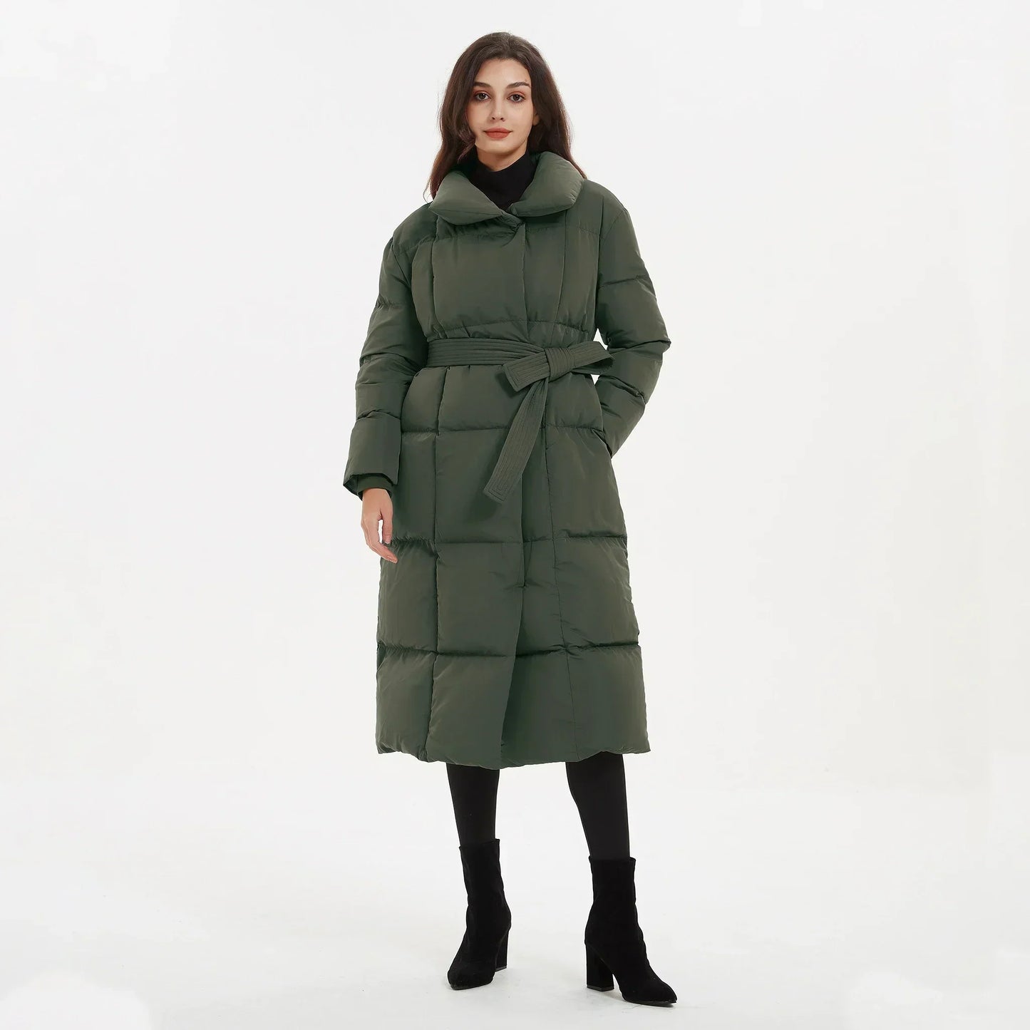 Linde | Elegante chaqueta con cinturón