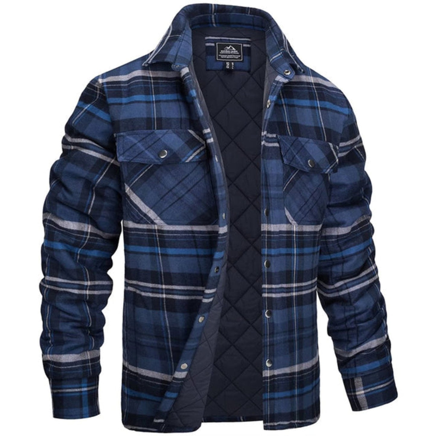 Fred - Chaqueta - Casual - De moda - Ideal para el otoño / invierno para los hombres