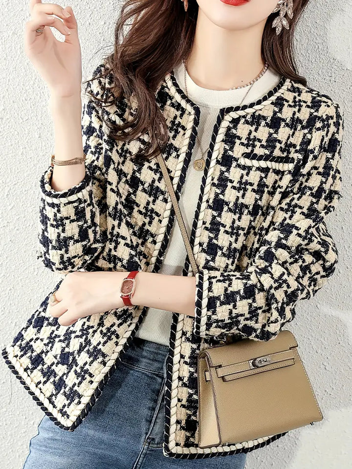 Blazer estampado para mujer