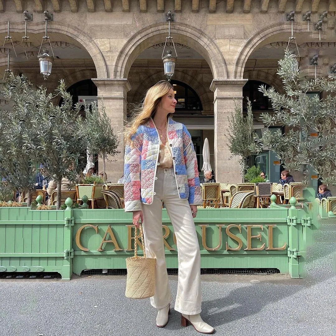 Chaqueta | Elegante | Colores vivos, diseño único | Perfecta para primavera y verano